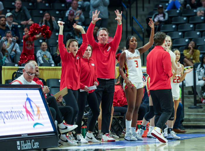 Incarnate Word Kickapoo Missouri girls basketball March 16 2024 David Smith 27565